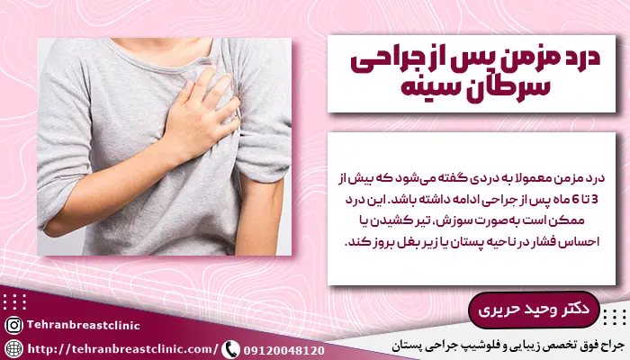 درد مزمن بعد از جراحی سرطان سینه