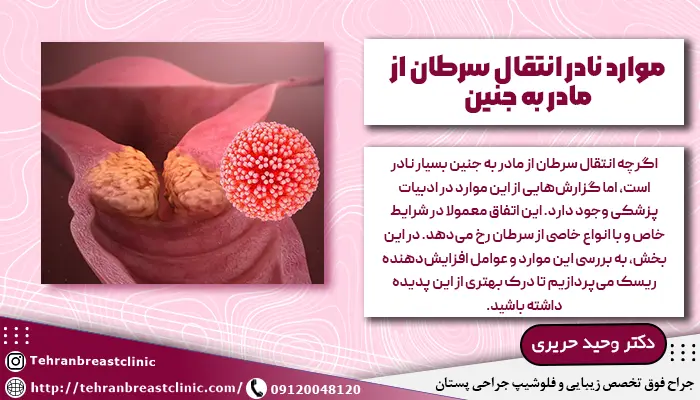 انتقال سرطان از مادر به جنین